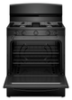 Amana® 30" Black Free Standing Gas Range-1