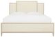 Hooker® Furniture Melange Be My Guest Polished Limestone/Randall Sea Salt California King Panel Bed-2