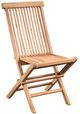 Dovetail Furniture Ashdown Natural Teak Wood Outdoor Dining Chair-0