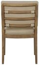 Bernards Elure Brown/Latte Soft Back Leather Chair-3