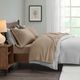 Olliix by True North by Sleep Philosophy 4 Piece Brown Queen Micro Fleece Sheet Set-5