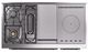 Ilve® Nostalgie II Series 48" Graphite Matte Pro Style Dual Fuel Range-3