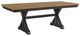 Elements International Montrose Brown/Espresso Dining Table with 20" Leaf-0