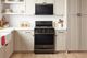 Whirlpool® 1.1 Cu. Ft. Black Stainless Steel Over The Range Microwave-2