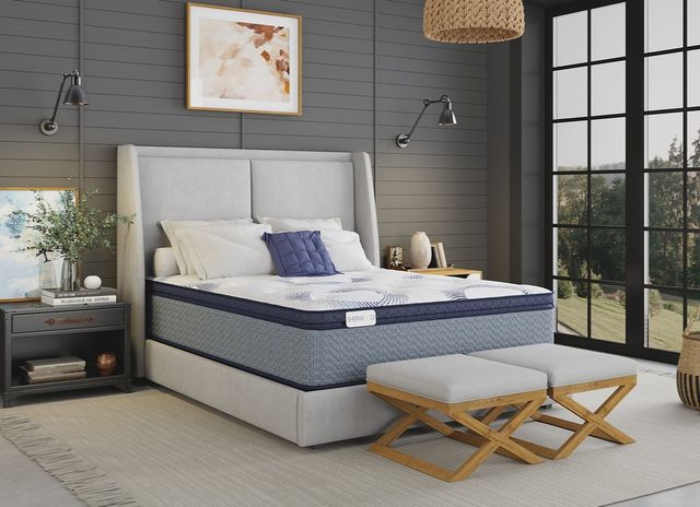 Sherwood® Bedding Resort XXV Soft BPT 15" Wrapped Coil Soft Pillow Top Full Mattress-2