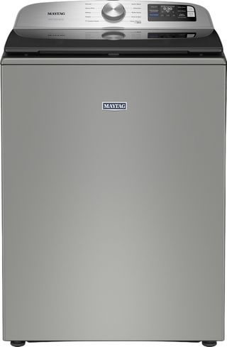 Maytag® 5.3 Cu. Ft. Classic Silver Impeller Top Load Washer with Extra Power