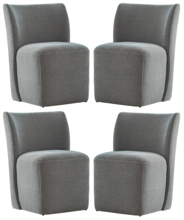Liberty Furniture 4-Piece Sapphire Dining Side Chair Set-0