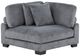 Mazin Furniture Traverse Gray Sofa-3