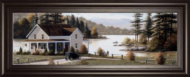 Classy Art Out on the Lake by Saunders, B. Wall Art-0