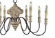 Forty West Celia Beige 8-Light Chandelier-1