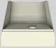 Vent-A-Hood® Designer Series 36" Biscuit Wall Mounted Range Hood-3