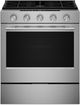 KitchenAid® 30" Fingerprint Resistant Stainless Steel Smart Slide-in Gas Range with Convection Cooking Modes and 2-in-1 Burner-0