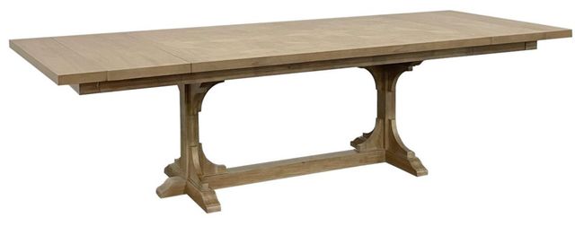 Bernards Tarrington Almond Trestle Dining Table-0
