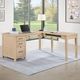 Winners Only® Mayville Beige 66" Desk with 39" Return-1