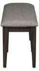 Liberty Furniture Double Bridge Dark Chestnut/Gray Bench-4