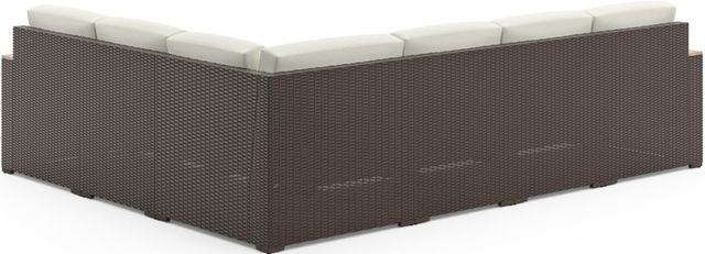 homestyles® Palm Springs Brown Outdoor 6-Seat Sectional-2