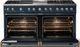 Viking® 5 Series 60" Slate Blue Pro Style Dual Fuel (NG) Range with Brushed Brass Trim-1