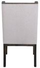 International Furniture Direct Balam Ivory-Stained Dark Side Chair-5