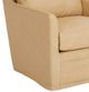 Four Seasons Customizable Scout Leather Extra Large Slipcovered Swivel Glider -1
