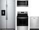 Whirlpool® 4 Piece Stainless Steel Electric Kitchen Package-0