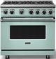 Viking® 7 Series 36" Splash Pro Style Liquid Propane Gas Range-2
