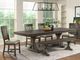 Intercon Sullivan Burnished Clay Trestle Dining Table-4