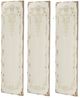 A & B Home Alcott 3-Piece White Wall Panels Set-0