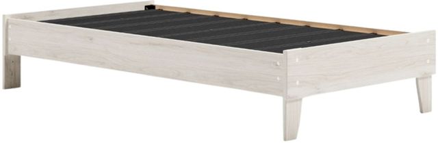 Signature Design by Ashley® Socalle Light Natural Twin Platform Bed-3