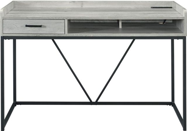 Elements International Preston Gray Desk-1