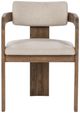 Classic Home Labelle Tan Oak Dining Arm chair-2