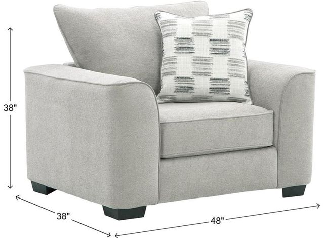 Albany Industries Glenrock Gray Chair-2