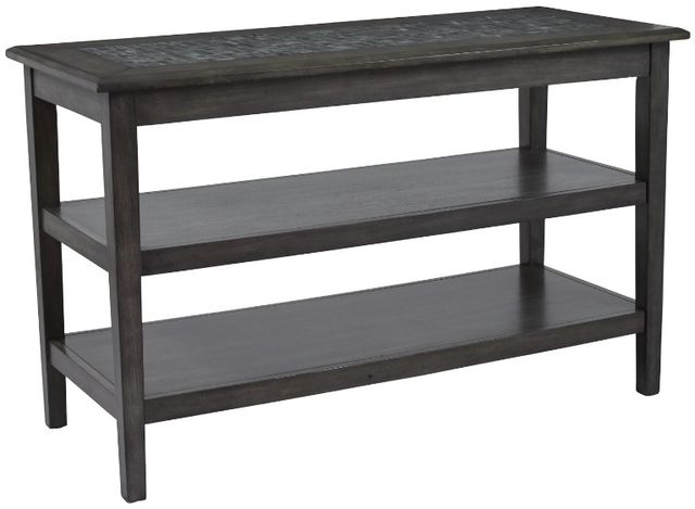 Jofran Inc. Gray Mosaic Console Table-0