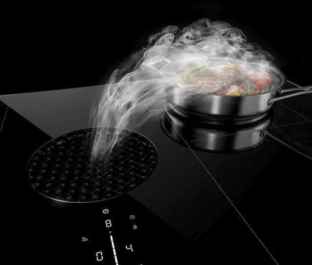 JennAir® NextGen 30" Black Downdraft Induction Cooktop-2