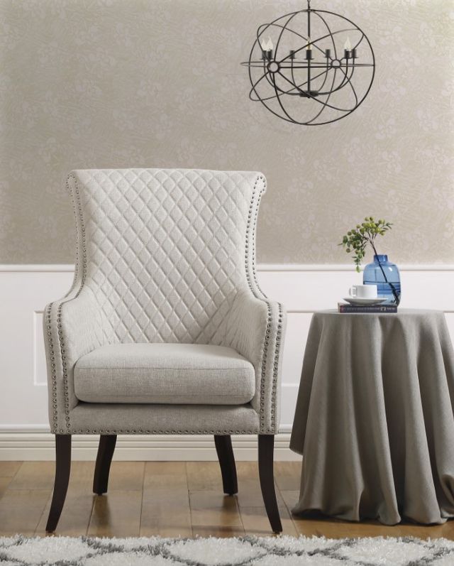 Homelegance® Avalon Beige Accent Chair-1