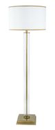 A & B Home Bronze/White Floor Lamp-4