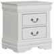 Furniture of America® Louis Philippe White Nightstand-0