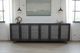 Nest Home Collections Harbor Matte Black Long Cabinet -1