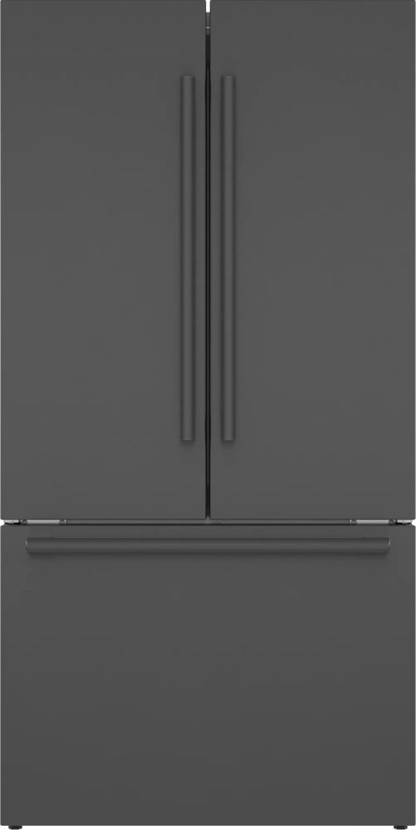 Bosch® 800 Series 36 in. 20.8 Cu. Ft. Black Stainless Steel Counter Depth French Door Refrigerator