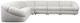 Bernhardt Massimo Bernhardt Living 6-Piece White L-Shape Power Reclining Sectional-0