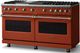 Viking® 5 Series 60" Spiced Cider Pro Style Gas (LP) Range with Brushed Brass Trim-2