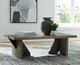 Signature Design by Ashley® Kandinew Light Brown Rectangular Cocktail Table-1