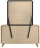Coaster® Bennett Light Oak Dresser and Mirror Set-5