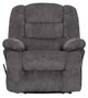 Franklin™ Everest Nucleus Cement Oversized Manual Rocker Recliner-2