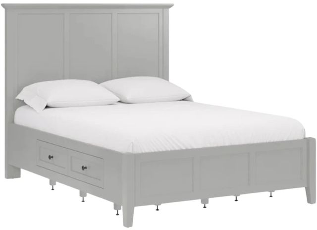 Modus Furniture Grace Elephant Gray Twin Platform Storage Bed-0