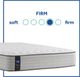 Sealy® Posturepedic® Summer Rose Innerspring Firm Faux Euro Top Twin XL Mattress-4
