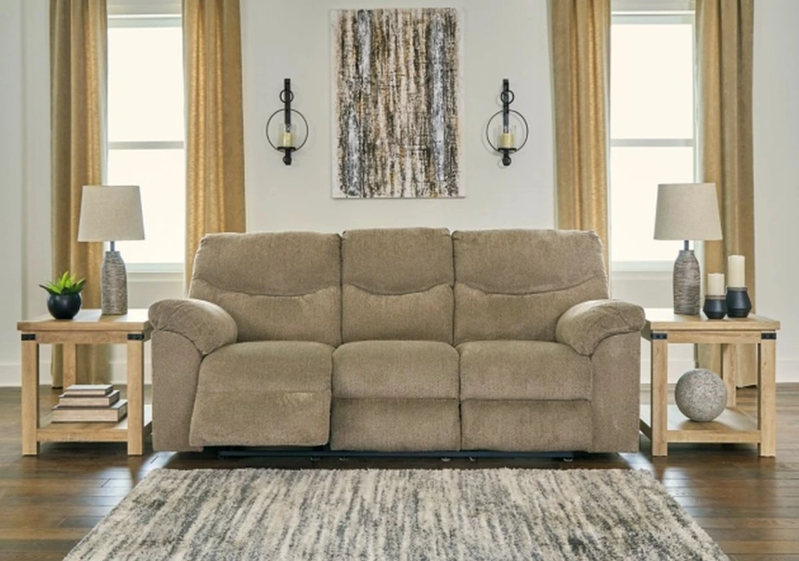 Signature Design by Ashley® Alphons Briar Reclining Sofa | Roby's Furniture  \u0026 Appliance, image size:1138x800