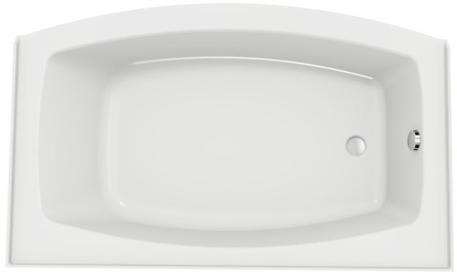 KOHLER® Expanse® White 60" x 32" Alcove Bath - Left Drain-1