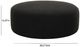 TOV Furniture Broohah Black Ottoman-1