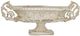 A & B Home Distressed White Pedestal Vase-2