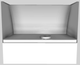 Vent-A-Hood® 36" White Wall Mounted Range Hood-4